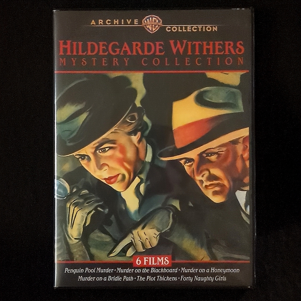 "HILDEGARDE WITHERS COLLECTION" B/W NOT-RATED. 6 MOVIES. 1932 - 1937.